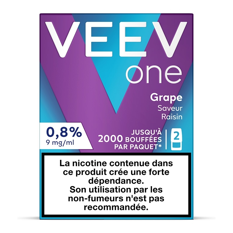 Grape Cartridges (x2) - Veev One
