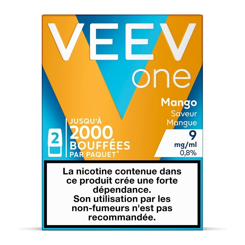 Cartouches Mango (x2) Veev One pas cher | Le Vapoteur Discount
