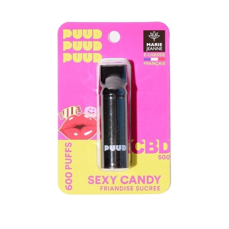 e-liquide Cartouche Puud Sexy Candy CBD - Marie Jeanne pas cher