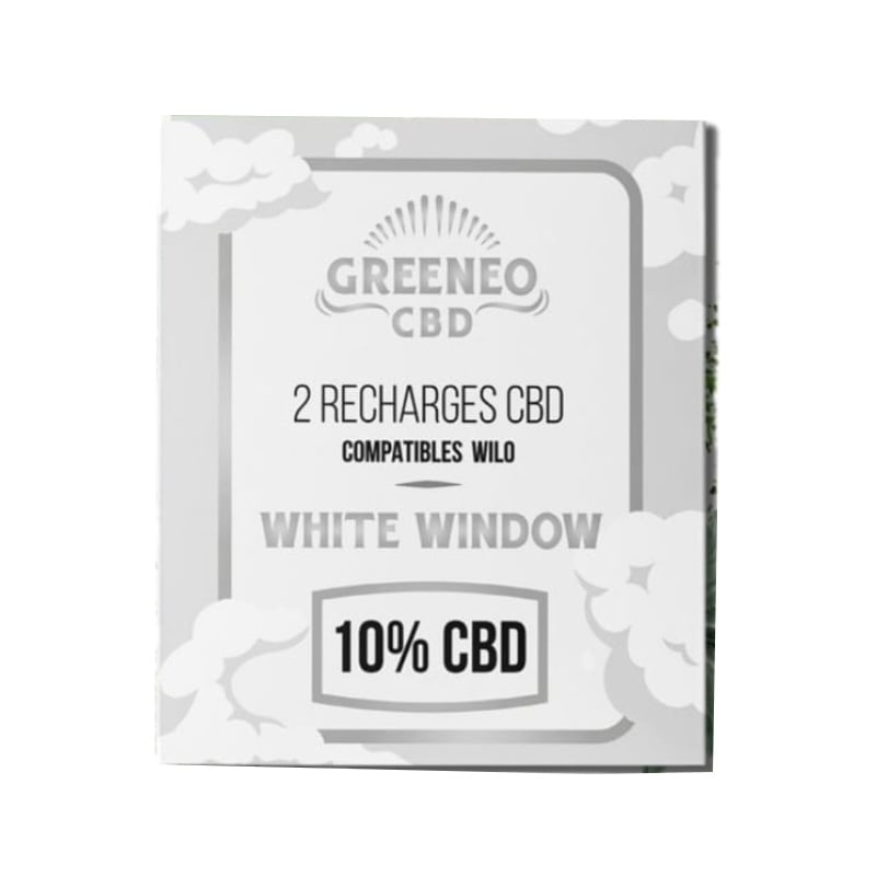 e-liquide Cartouches Pod Rechargeable 10 % - Wilo x Greeneo pas cher