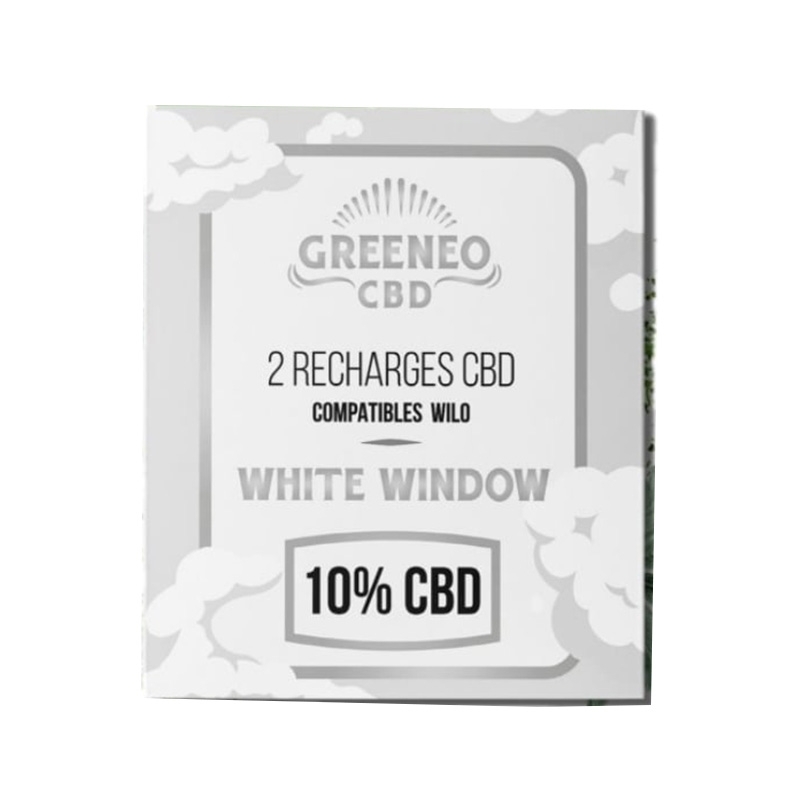 e-liquid Rechargeable Pod Cartridges 10% - Wilo x Greeneo cheap