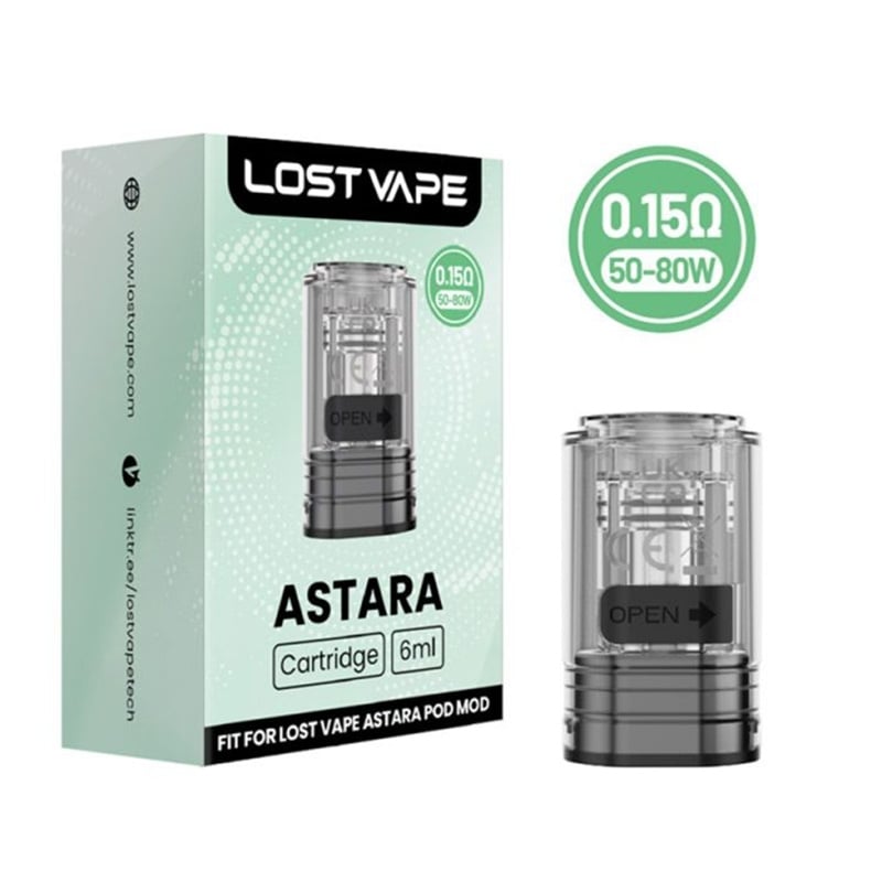 e-liquide Cartouche Astara 6 ml - Lost Vape pas cher