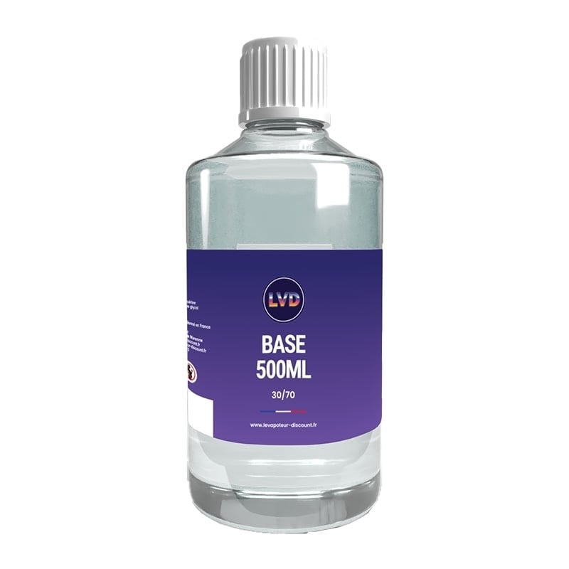 e-liquide 500 ml 30/70 PG/VG Base - Le Vapoteur Discount pas cher