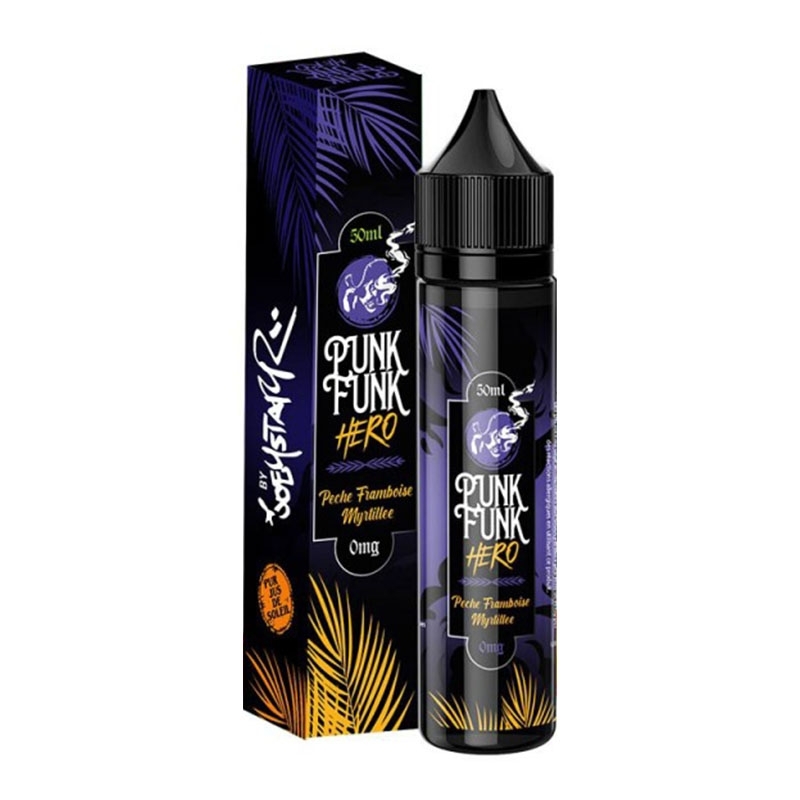 Peach Raspberry Blueberry e-liquid 50 ml - Punk Funk Hero cheap