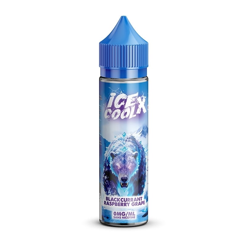E-liquide Blackcurrant Raspberry Grape 50 ml Ice Cool X pas cher | Le Vapoteur Discount