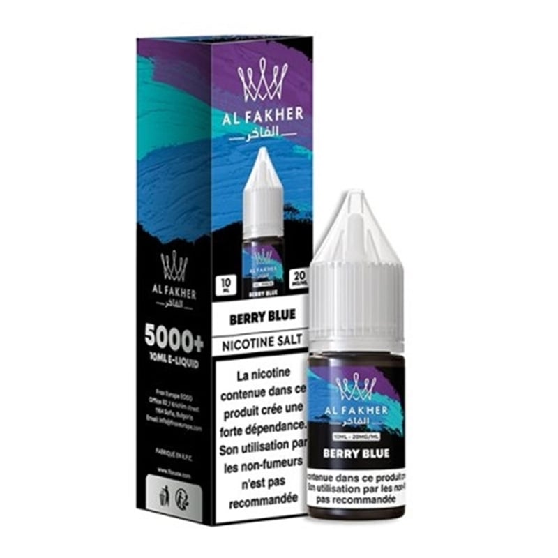 E-liquide Berry Blue Nic Salt Al Fakher pas cher | Le Vapoteur Discount