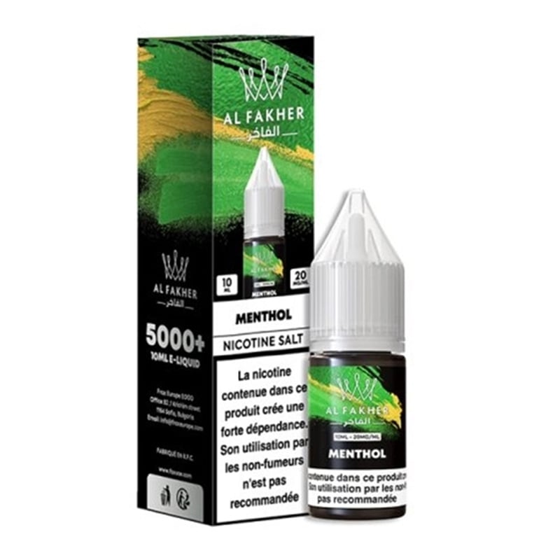 E-liquide Menthol Nic Salt Al Fakher pas cher | Le Vapoteur Discount