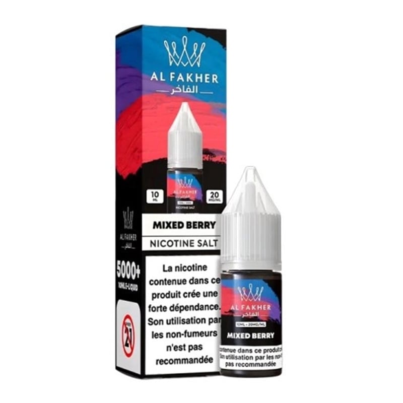 E-liquide Mixed Berry Nic Salt Al Fakher pas cher | Le Vapoteur Discount