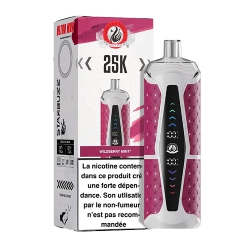 Puff Starbuzz Ultra Max 25K Wildberry Mint - Starbuzz