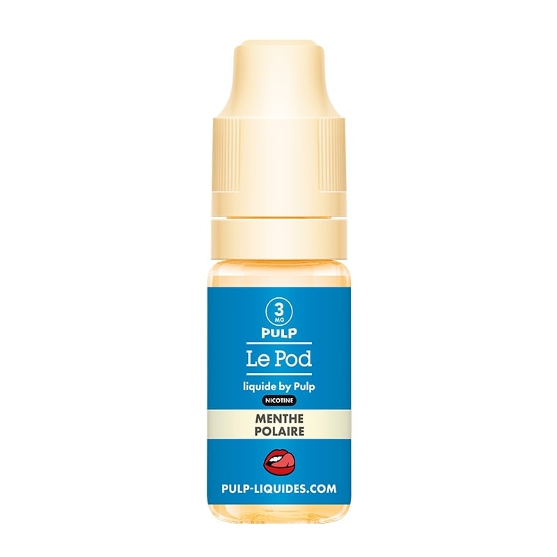 e-liquide Menthe Polaire Nic Base 10 ml - Le Pod Liquide - Pulp pas cher