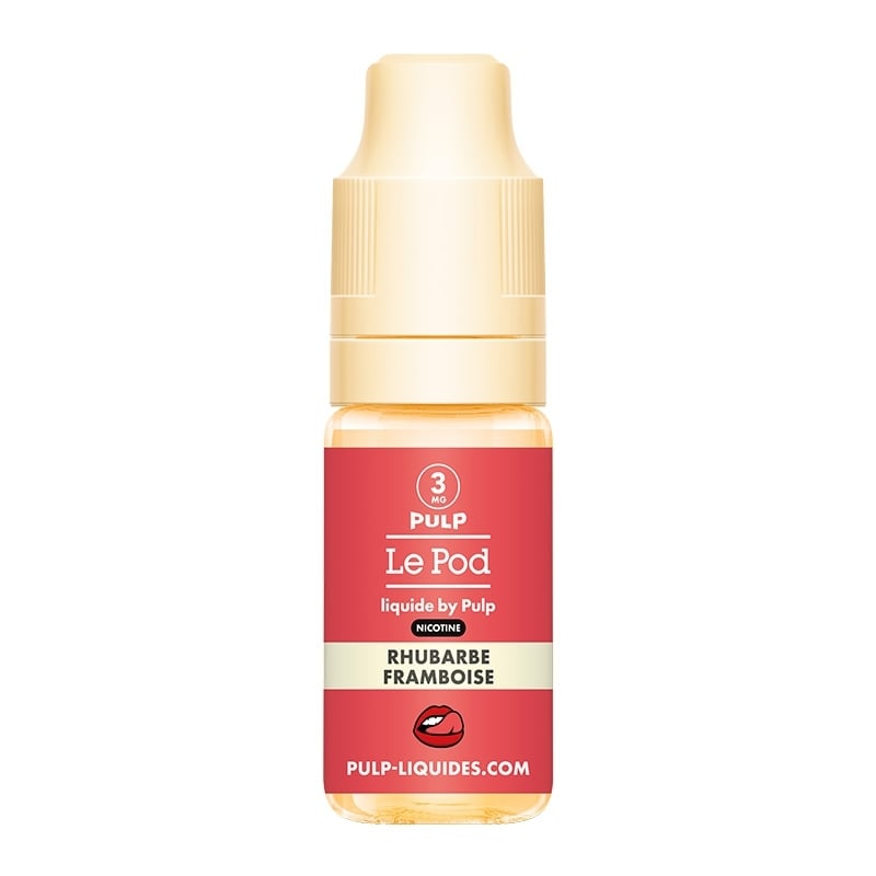 E-liquid Rhubarb Raspberry Nic Base 10 ml - Le Pod Liquide - Pulp cheap