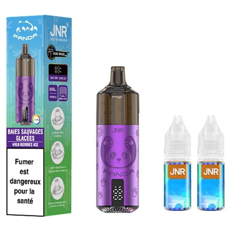 Puff JNR Panda 25.5K Wild Berries Ice - JNR