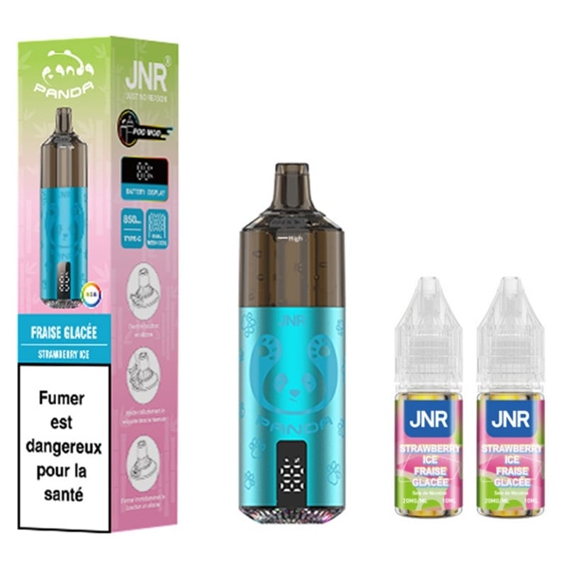 Puff JNR Panda 25.5K Strawberry Ice - JNR