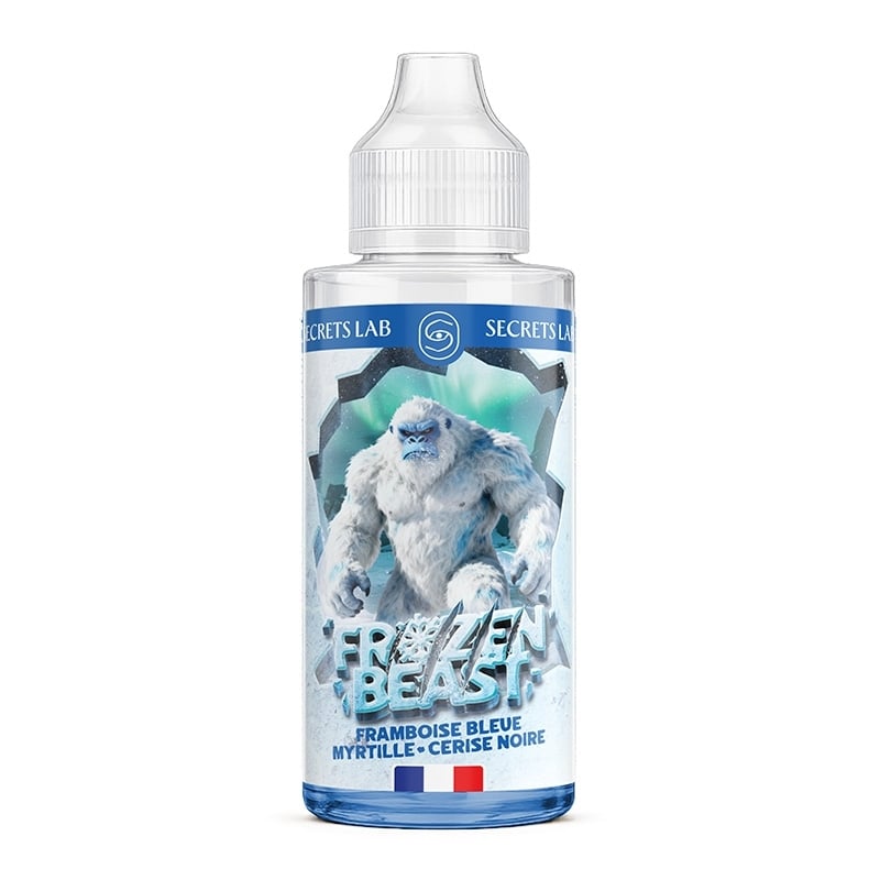 Framboise Bleue Myrtille Cerise Noire 100 ml Frozen Beast - Secret's Lab