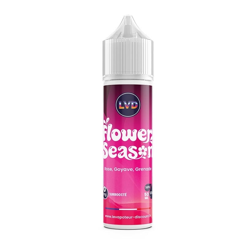 Rose Guava Pomegranate 50 ml Flower Season - Le Vapoteur Discount