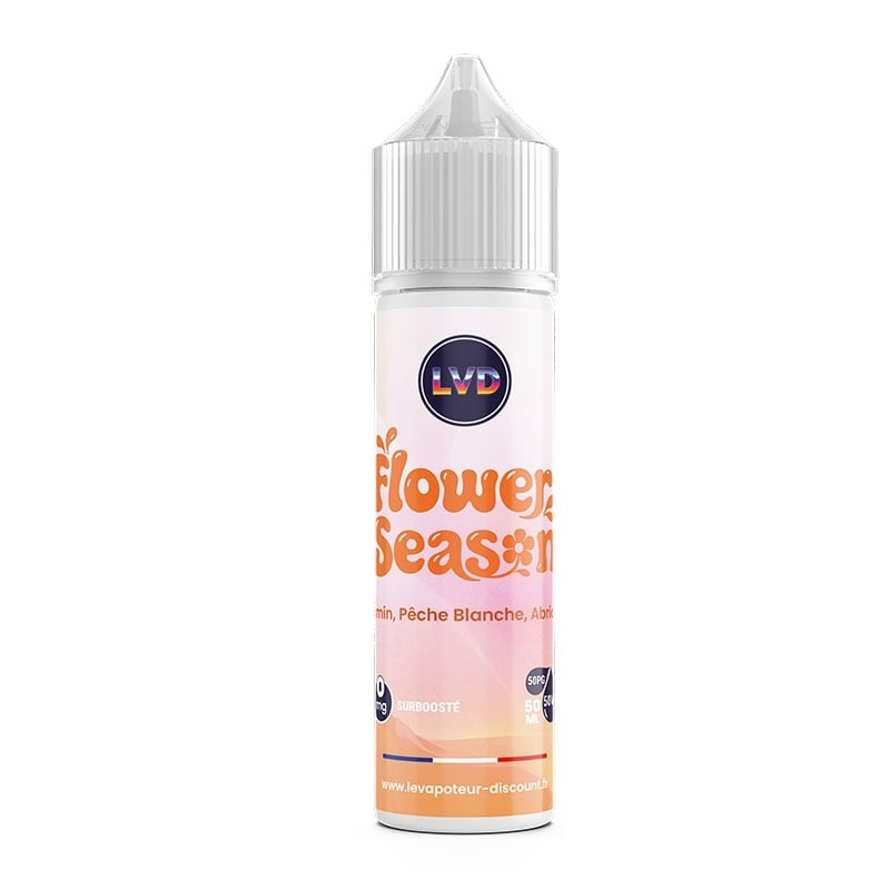 Jasmine White Peach Apricot 50 ml Flower Season - Le Vapoteur Discount