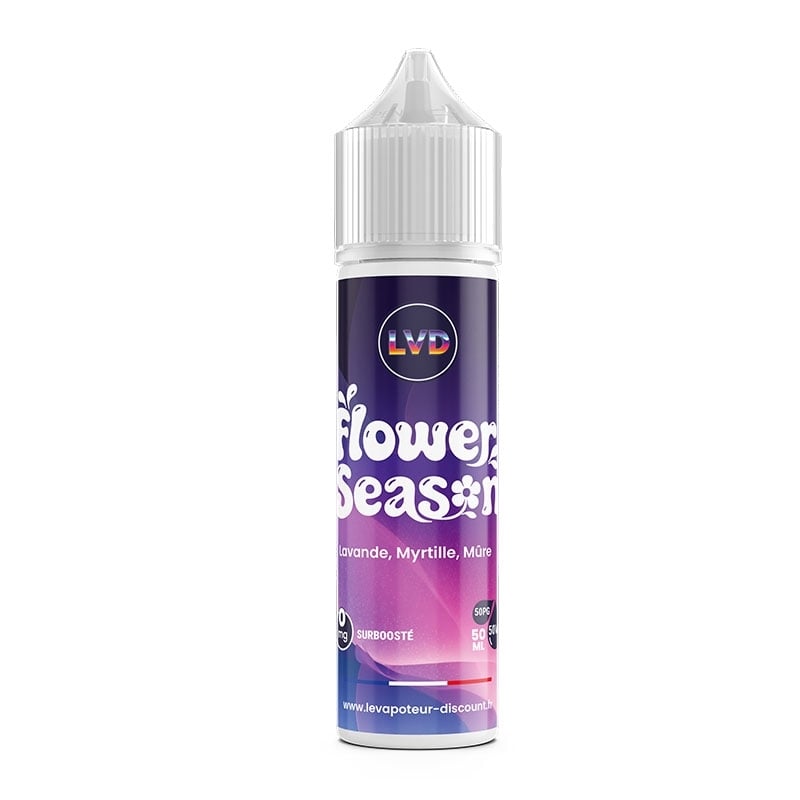 Lavender Blueberry Blackberry 50 ml Flower Season - Le Vapoteur Discount