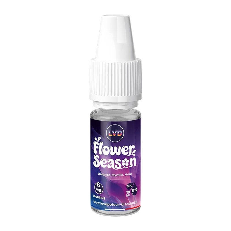 Lavande Myrtille Mûre 10 ml Flower Season - Le Vapoteur Discount