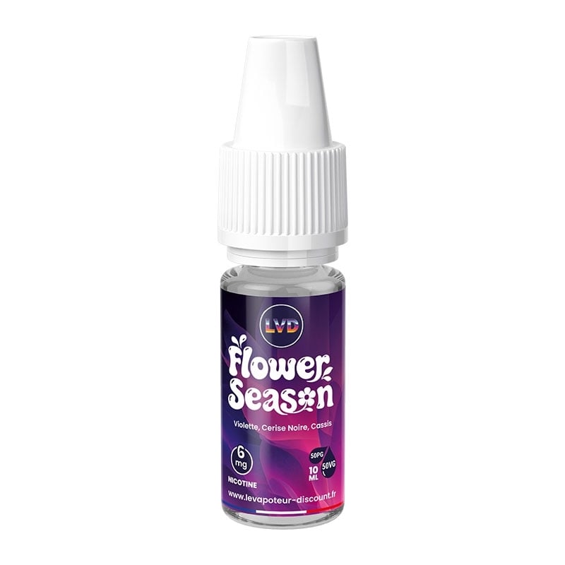 Violette Cerise Noire Cassis 10 ml Flower Season - Le Vapoteur Discount