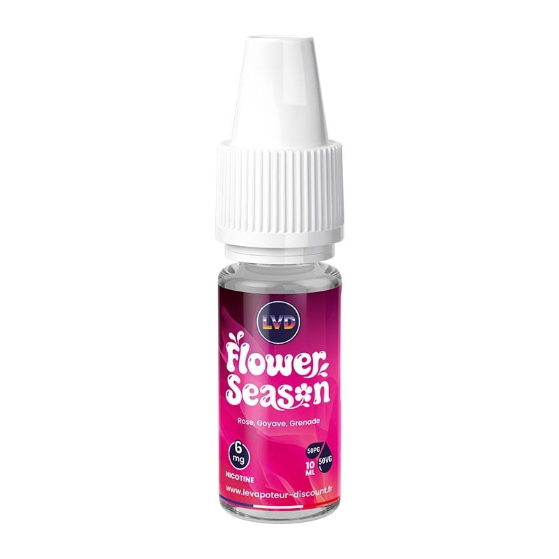 Rose Goyave Grenade 10 ml Flower Season - Le Vapoteur Discount
