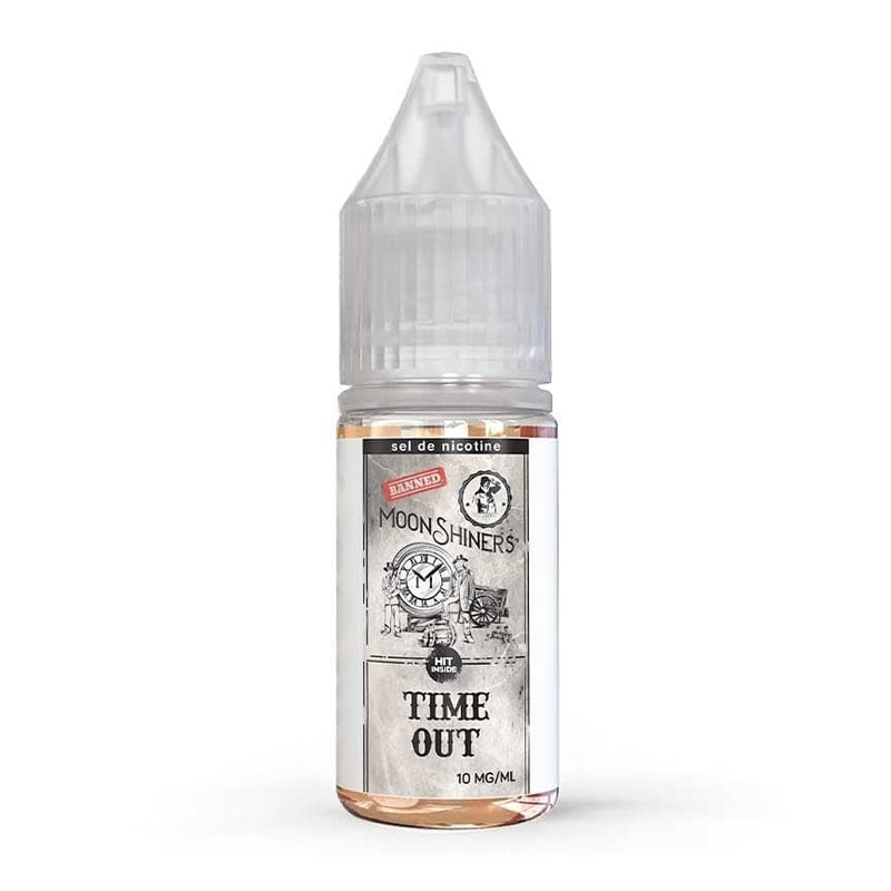 E-liquid Time Out nicotine salts 10 ml - Moonshiners cheap