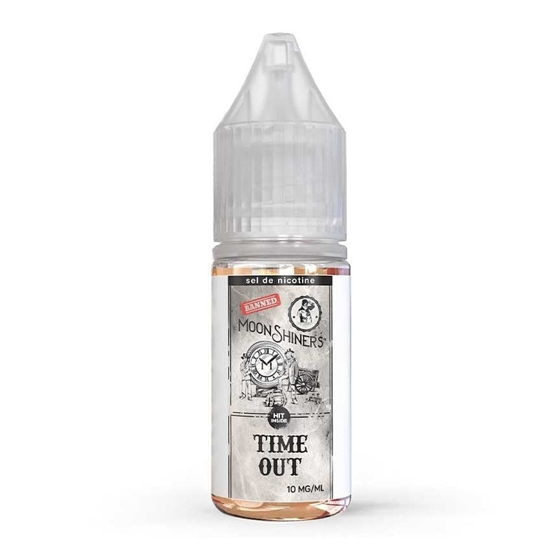 e-liquide Time Out sels de nicotine 10 ml - Moonshiners pas cher