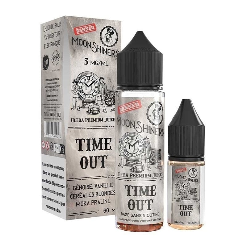 e-liquide Time Out 60 ml - Moonshiners pas cher