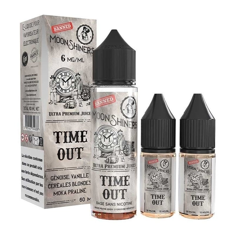 e-liquide Time Out 60 ml - Moonshiners pas cher