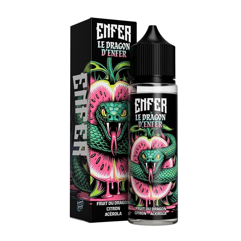 e-liquide Le Dragon d'ENFER 50 ml - ENFER pas cher