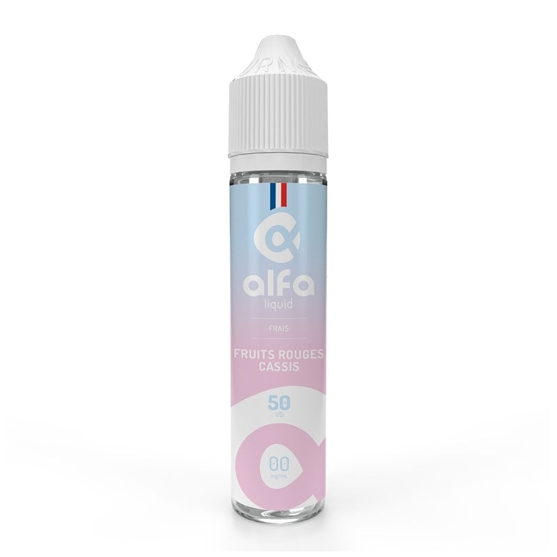 e-liquide Fruits Rouges Cassis 50 ml - Alfaliquid pas cher