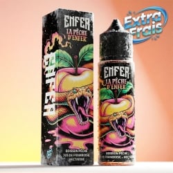 e-liquide La Pêche d'ENFER 50 ml - ENFER pas cher