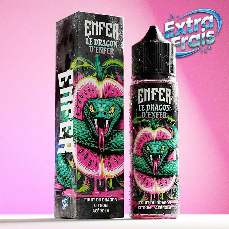 e-liquide Le Dragon d'ENFER 50 ml - ENFER pas cher