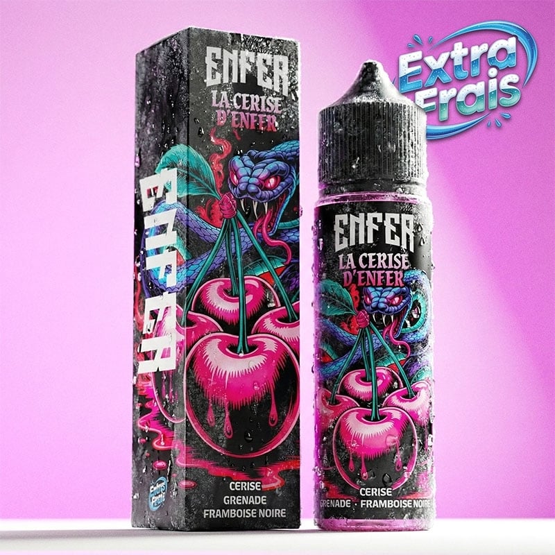 e-liquide La Cerise d'ENFER 50 ml - ENFER pas cher