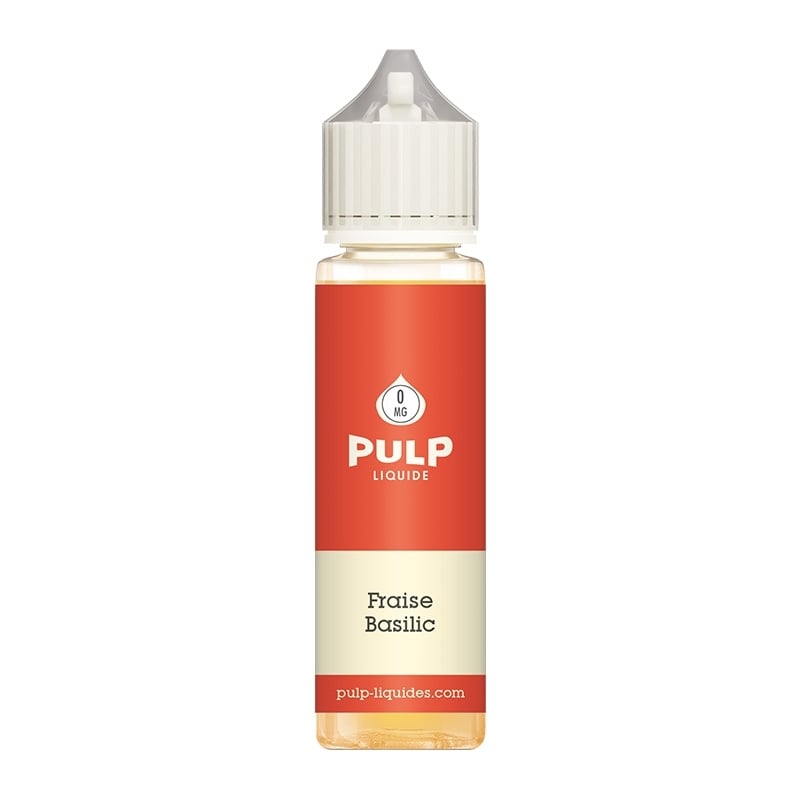 e-liquide Fraise Basilic 60 ml - Pulp Original pas cher
