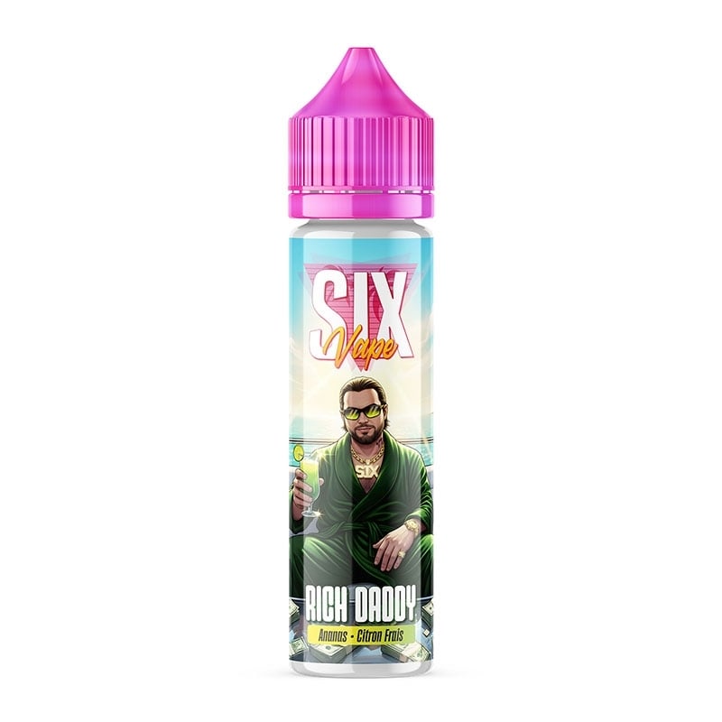 E-liquide Rich Daddy 50 ml - SIX VAPE pas cher | Le Vapoteur Discount