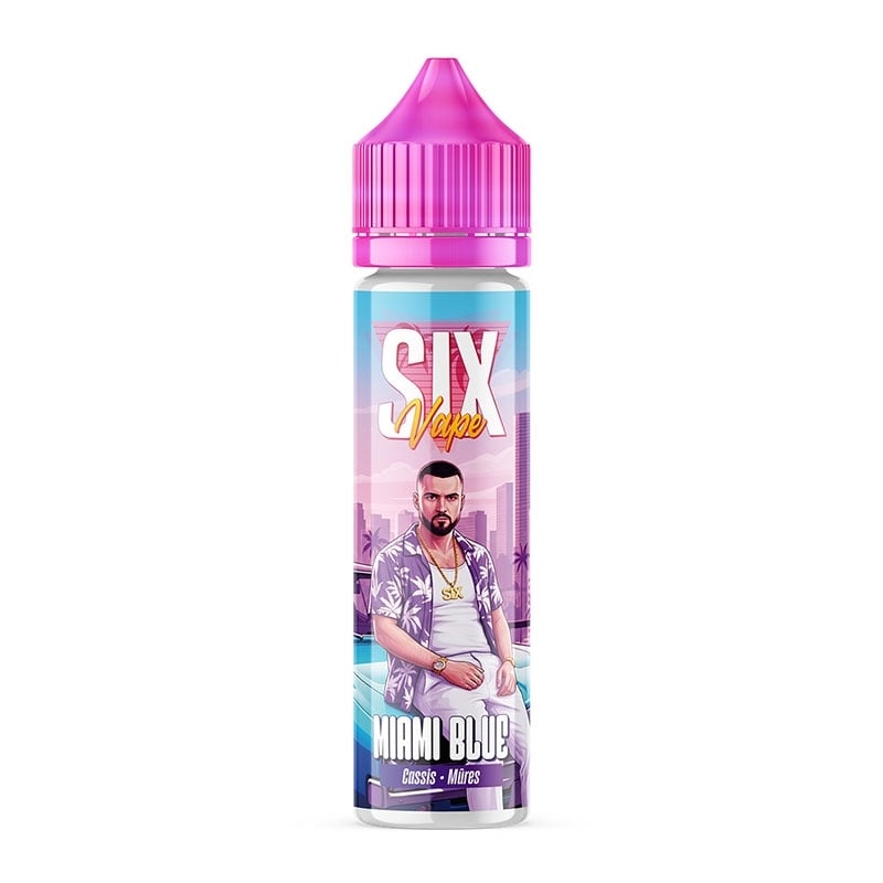 E-liquide Miami Blue 50 ml - SIX VAPE pas cher | Le Vapoteur Discount
