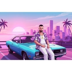 E-liquide Miami Blue 50 ml - SIX VAPE pas cher | Le Vapoteur Discount