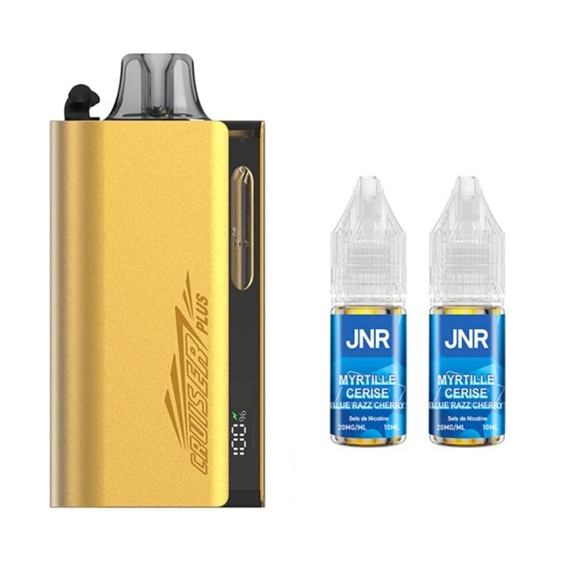 Puff JNR Cruiser 37k Blue Razz Cherry | Le Vapoteur Discount