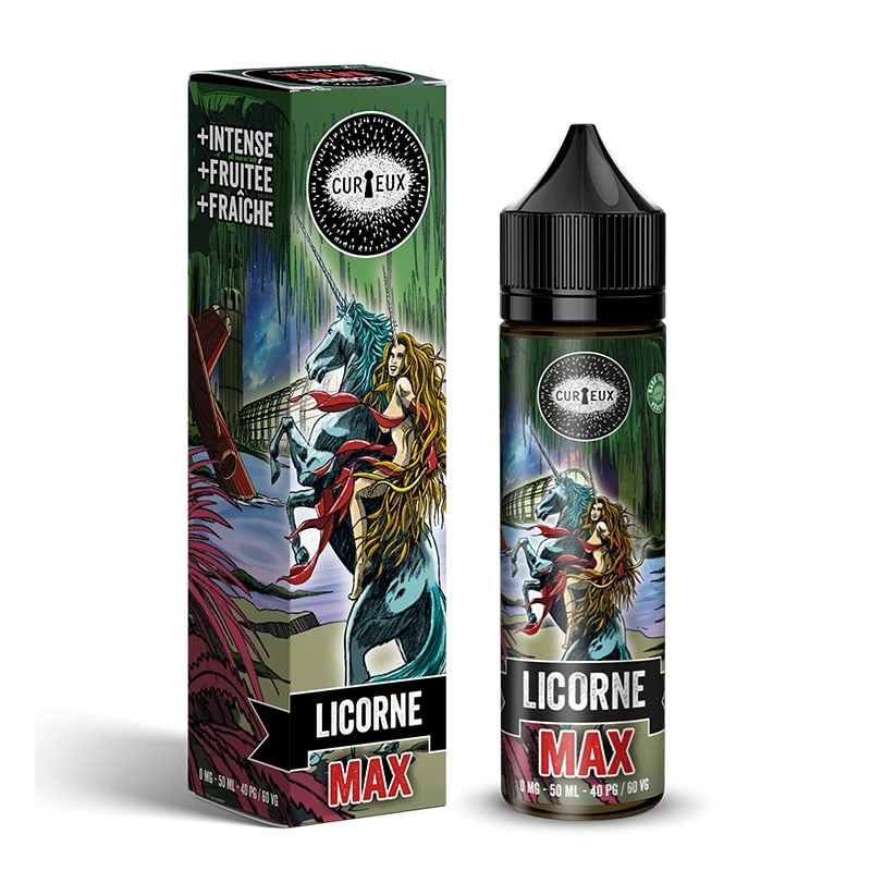 e-liquide Licorne MAX !! 50 ml Astrale - Curieux pas cher