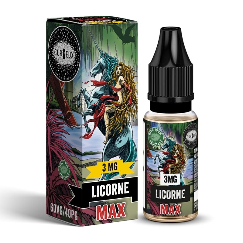 e-liquide Licorne MAX !! 10 ml Astrale - Curieux pas cher