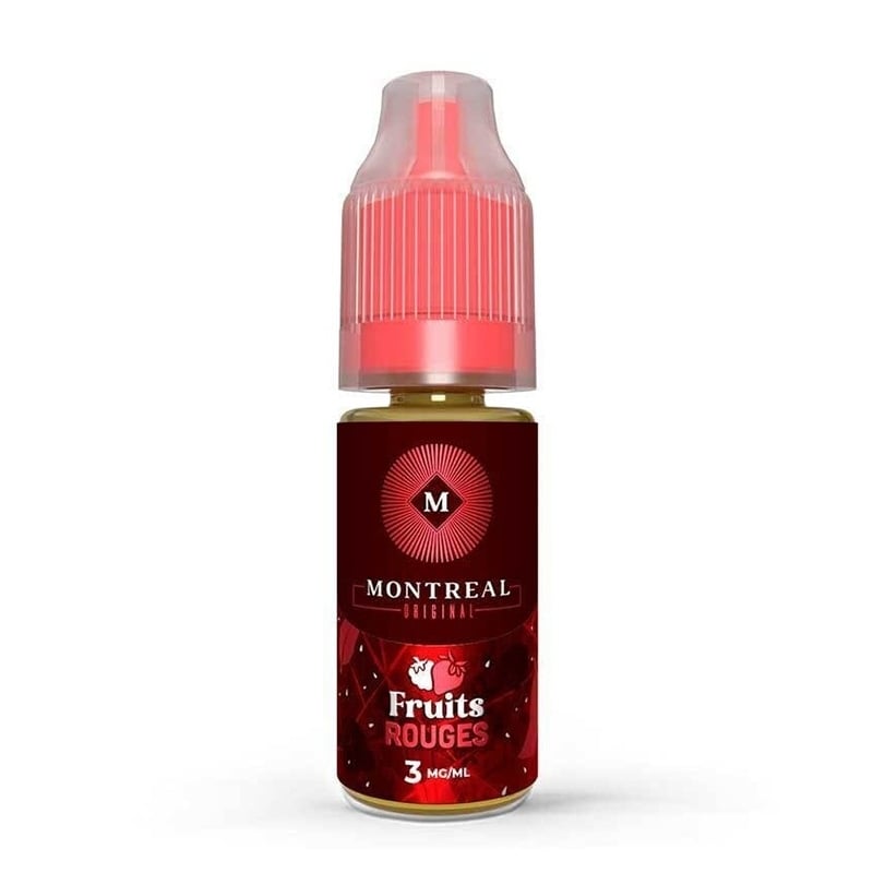 e-liquide Fruits Rouges 10 ml - Montréal Original pas cher