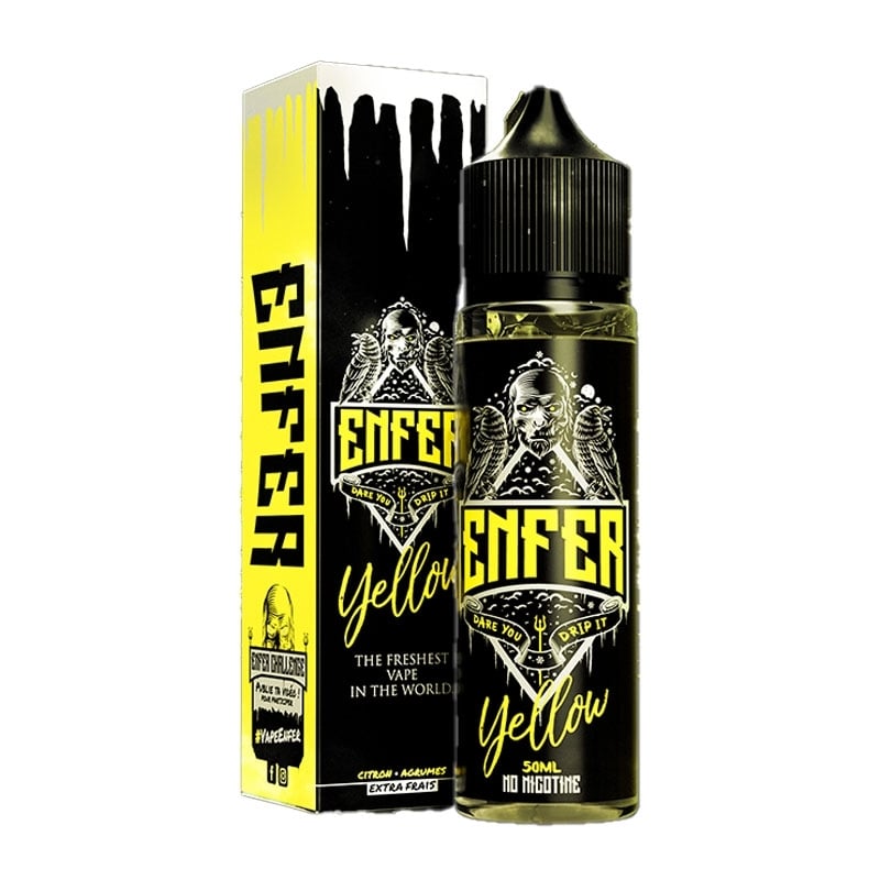 e-liquide Yellow 50 ml - ENFER pas cher