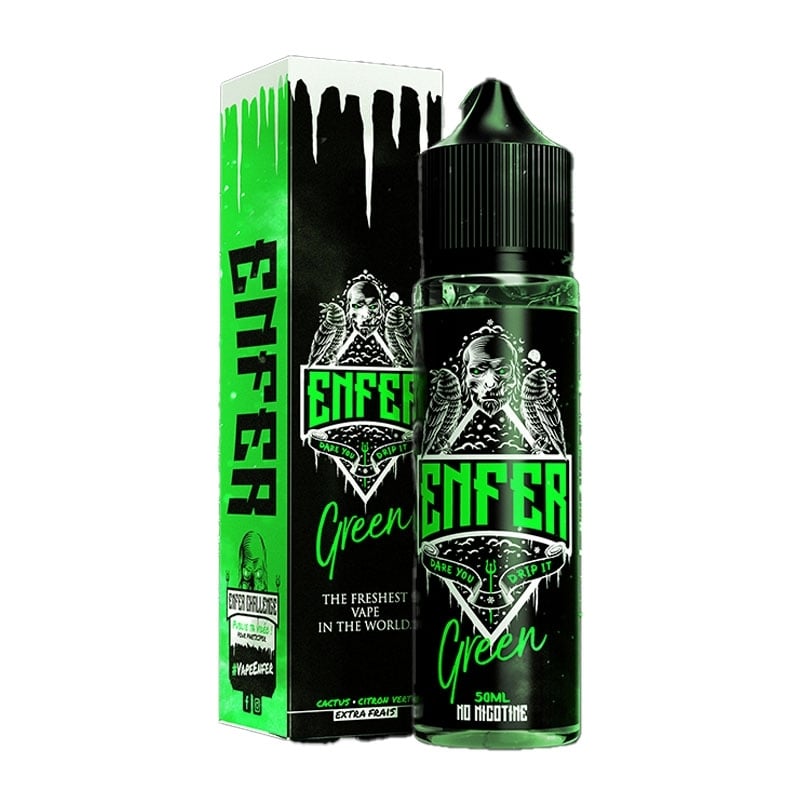 e-liquide Green 50 ml - ENFER pas cher