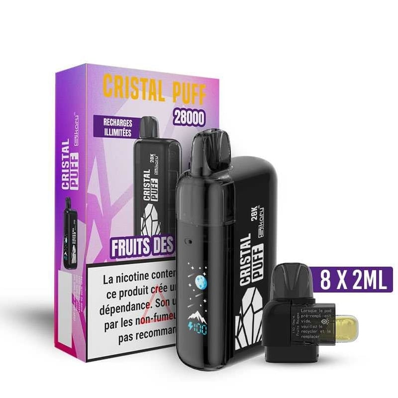 Cristal Puff 28K Fruits des Bois pas chère | Le Vapoteur Discount