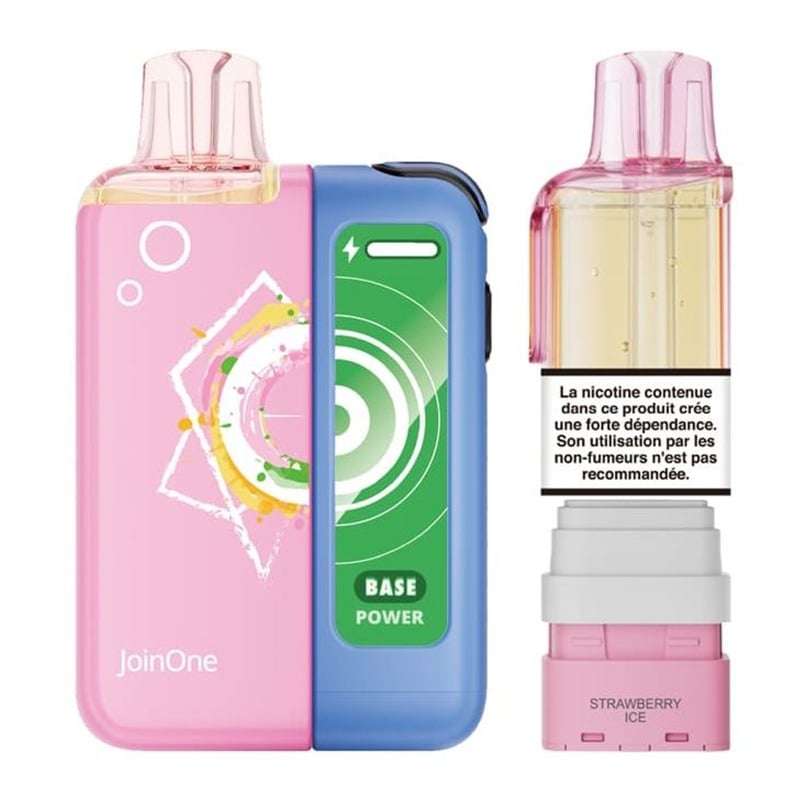 Puff JoinOne 40K Fraise Glacée | Le Vapoteur Discount