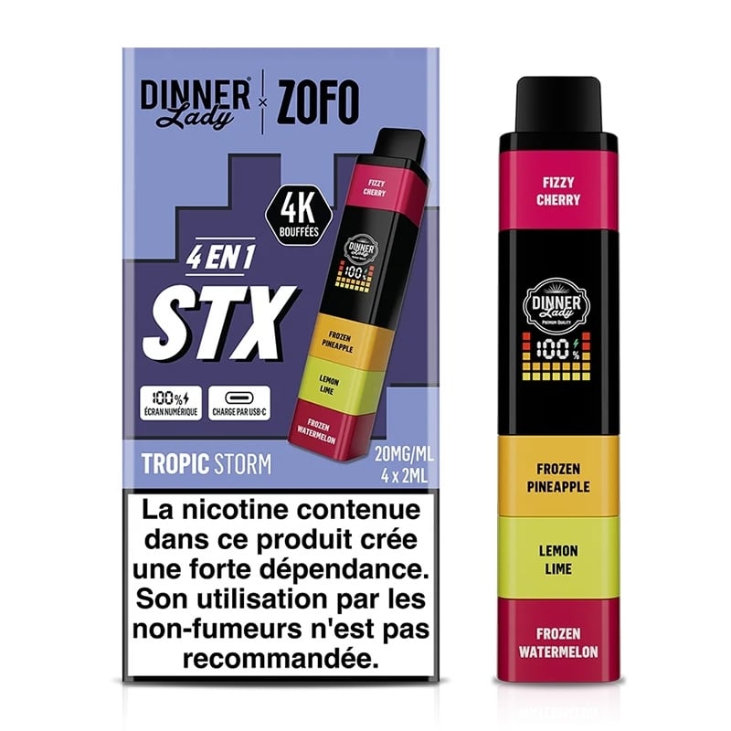Puff Dinner Lady STX 4 en 1 Star Dust pas chère | Le Vapoteur Discount