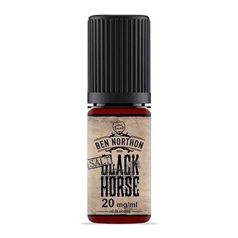 e-liquide Black Horse Salt 10 ml - Ben Northon pas cher