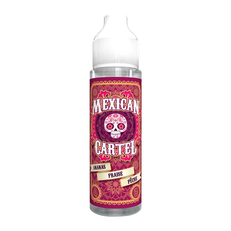 e-liquide Ananas Fraise Pêche 50 ml - Mexican Cartel pas cher