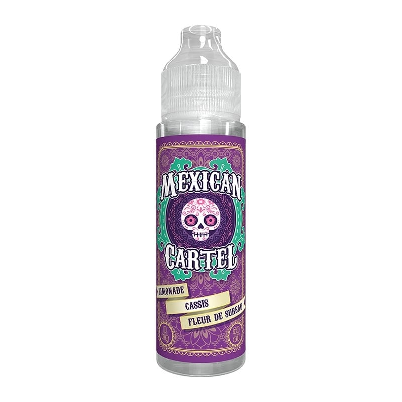 e-liquide Limonade Cassis Fleur de Sureau 50 ml - Mexican Cartel pas cher