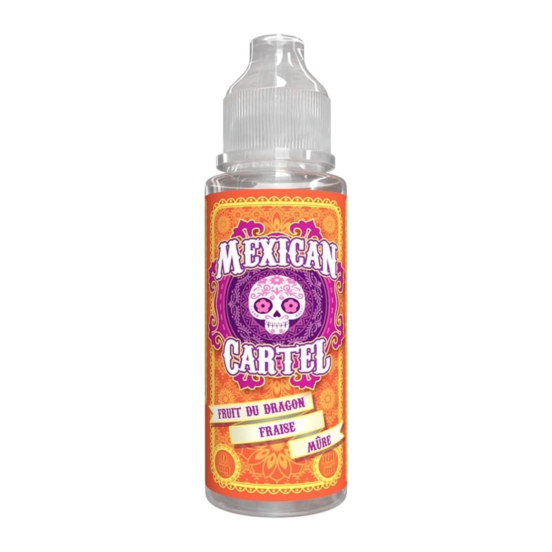 e-liquide Fruit Du Dragon Fraise Mûre 100 ml - Mexican Cartel pas cher